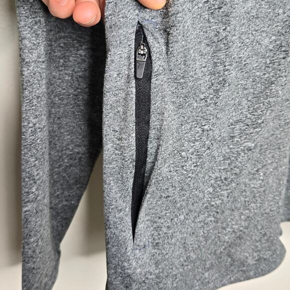 OLD NAVY Active Gray Zip-Up Hoodie with Pockets Size XS - Picture 5 of 9